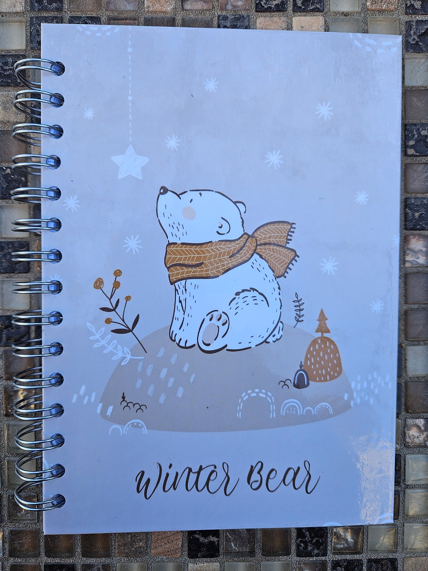 Carnet Winter Bear